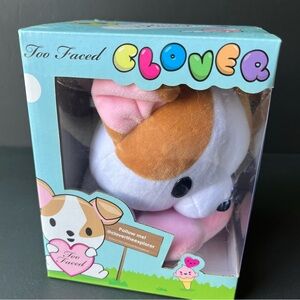 Too Faced Exclusive Stuffed Clover Plush Puppy Limited Edition